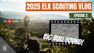 2025 ELK SCOUTING VLOG - EPISODE 2 | BIG BULL FOUND!