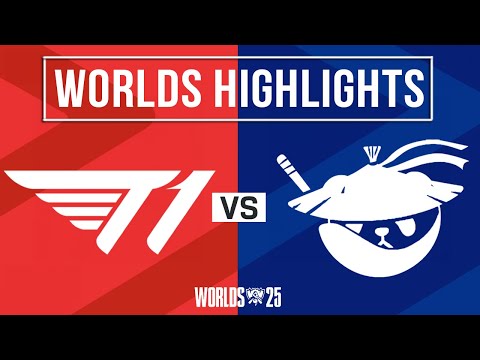 T1 vs AL Highlights ALL GAMES | Worlds 2025 Quarterfinals | T1 vs Anyone's Legend