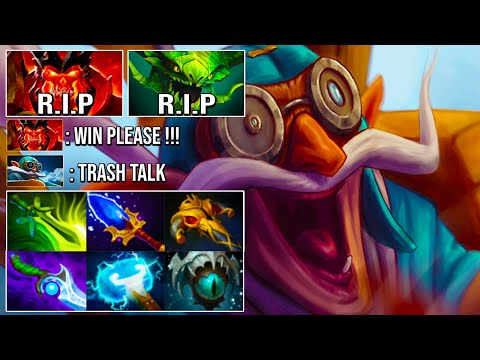 CRAZY HARD CARRY  [ Gyrocopter ] INCREDIBLE TEAM FIGHT  - WITH IO ASSISTANT