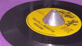 Truth + Rights Riddim (RICHIE SPICE ~ Youths A So Cold, Truth And Rights Riddim, B Side)