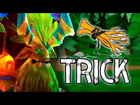 Dota 2 Tricks: Magic Iron Branch!