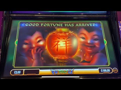 £200 vs Thai Flower & £200 vs Fu Dao Le  Arcade FOBT Slots. £2 a go £500 Jackpot
