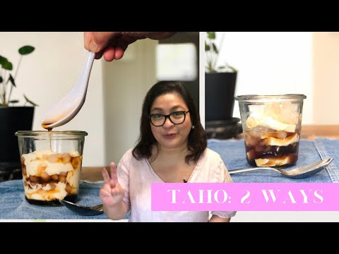 HOW TO MAKE TAHO: 2 WAYS (SOY MILK AND TOFU)