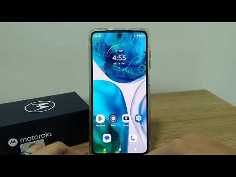 How to enable or disable the notification indicator on the app icon on the Moto G50