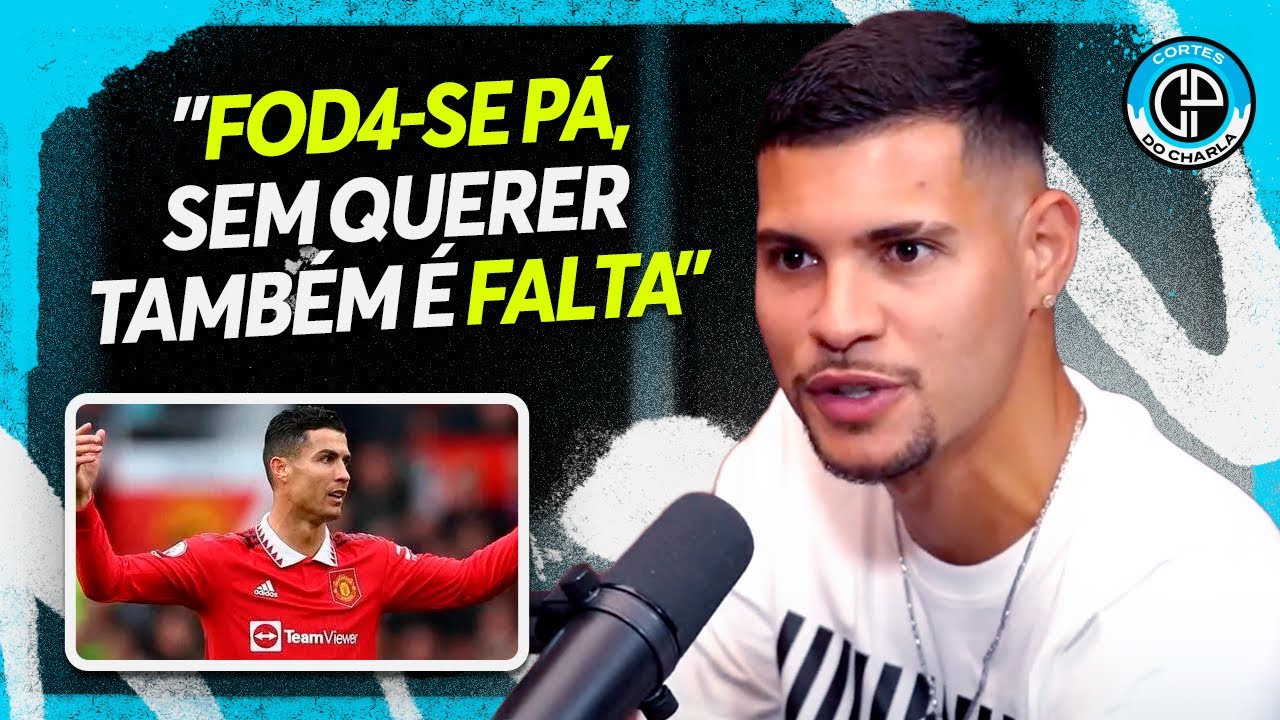 DISCUSSÃO COM CRISTIANO RONALDO NO MEIO DO JOGO 😱