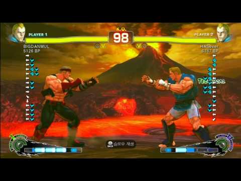 SSF4 Rank Match  BIGDANMUL (AB)  vs  HASever (AB)