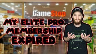 My Gamestop Elite Pro Membership EXPIRED