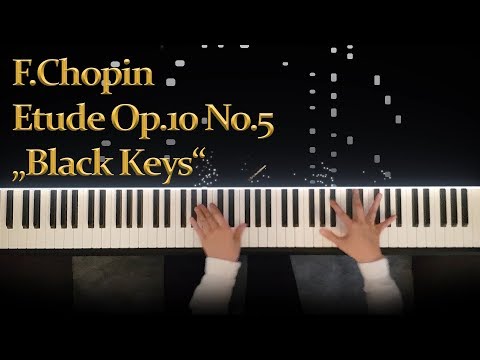 Chopin- Etude Op.10 No.5 (Black keys) | J Piano