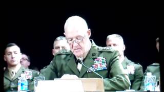 Remarks of Lt. Gen. Mills Before Committee - March 26, 2014