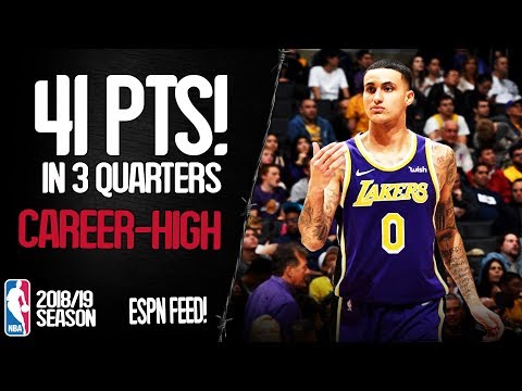 Kyle Kuzma Career-High 41 Points vs Detroit Pistons - Full Highlights 09/01/2019