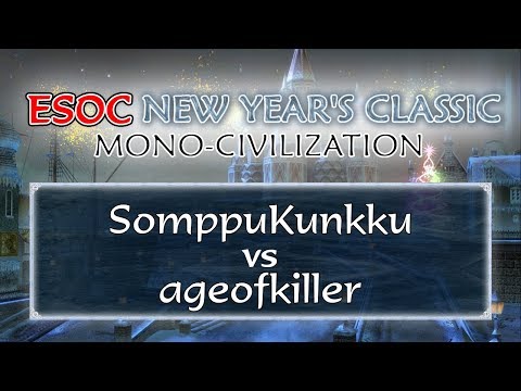 [AoE3] SomppuKunkku vs ageofkiller − Round of 32 − ESOC New Year's Classic