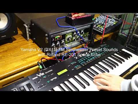 Yamaha V2 (DX11) FM Synthesizer - 80's Yamaha FM Synthesizer DX series - H179 image 13