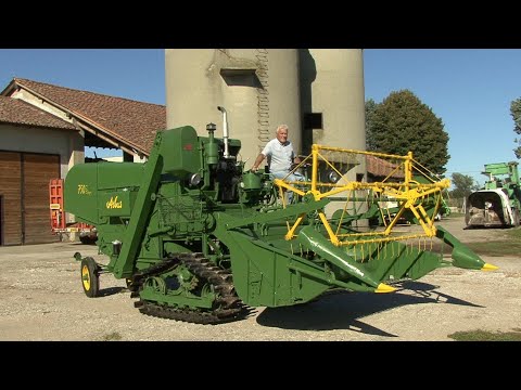 Arbos 750 Super combine harvester, perfectly restored.