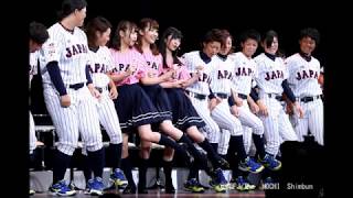 乃木坂46寺田蘭世　女子野球マドンナジャパンを応援