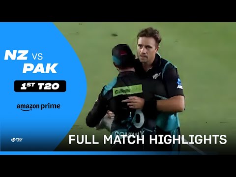 NZ vs PAK 1st T20I - Cricket Highlights | Prime Video India