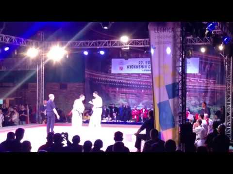 sensei Aleksandar Komanov [BUL] vs Pablo Estensoro [ESP] final -90kg EC Poland 2013
