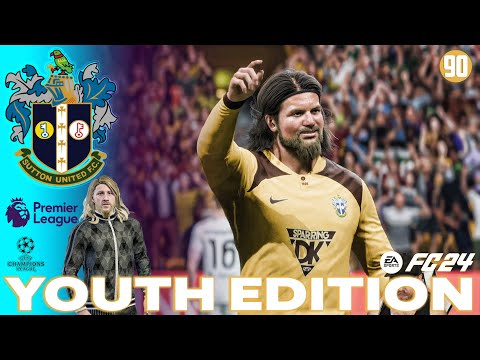 PLEASE DONT CHOKE!!! | EA FC 24 CAREER MODE - YOUTH ACADEMY | SUTTON UNITED | EP90