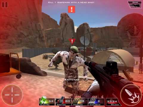 Kill Shot Region 20 Primary Misssion 31 - Kill 1 Knifeman With A Headshot