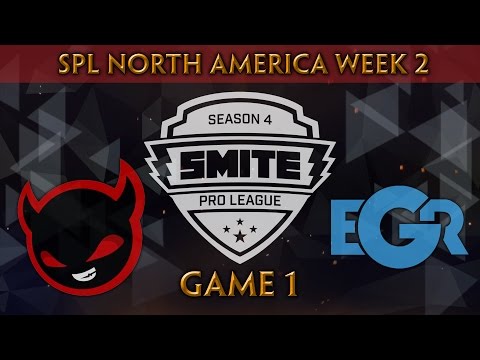 SMITE Pro League S4 Spring Split Week 2 (NA) -Enemy vs. Team Eager (Game 1)