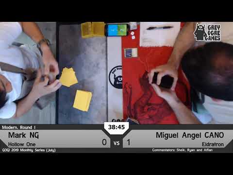 GOGI Monthly Series July Round 1 Eldratron vs Hollow One