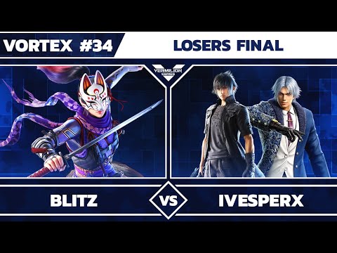 [Vortex #34] BLITZ vs MTS | iVesperX - Losers Final - Tekken 7