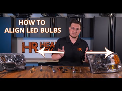 How To Align and Aim LED Bulbs For the Brightest Light Output | Headlight Revolution