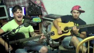 Harvey Danger - FLagpole Sitta Acoustic Cover (Kyle and Josh)