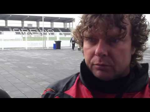 Thomas Hübener & Stefan Krämer vor dem Spiel in Chemnitz