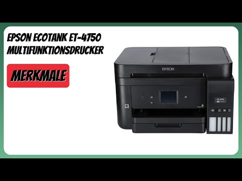 BEWERTUNG (2025): Epson EcoTank ET-4750 Multifunktionsdrucker. Infos