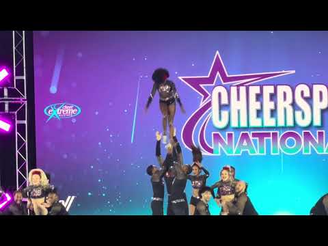 Cheer Extreme Coed Black CHEERSPORT NATIONALS 2026 Day 1