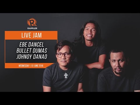 WATCH: Ebe Dancel, Johnoy Danao, Bullet Dumas perform live on Rappler