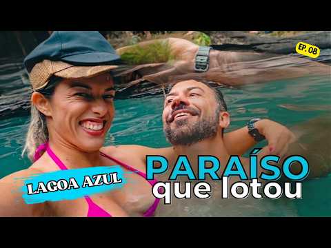 Fomos conhecer a famosa Lagoa Azul… e levamos um susto 😳
