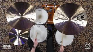 Video thumbnail for Sabian 22" HHX Tempest Cymbal - 2098g (12210XTN-1080923C) by Memphis Drum Shop