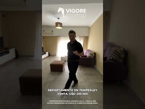 DEPARTAMENTO 4 AMBIENTES EN TEMPERLEY SOBRE AV. HIPÓLITO YRIGOYEN | 120 M² CUBIERTOS Y DOBLE COCHERA