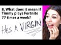 FUNNIEST KID TEST ANSWERS