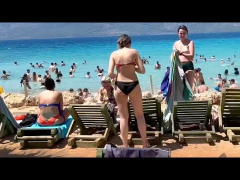 🇹🇷 Cleopatra Island Beach The Magical Beach of Marmaris