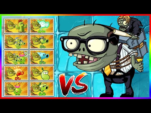 Z-Corp Gargantuar vs Some Group of Weird Snapdragons - Plants vs Zombies 2 MOD
