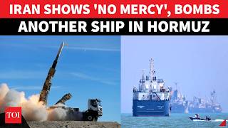 'SHIP BOMBED IN HORMUZ': IRGC Goes Full-Attack Mode, American Navy In Action | WATCH