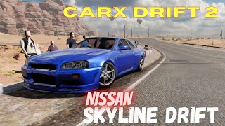 Nissan skyline drift | smooth drift | carx drift 2 | DUDE BOY #drift #status #carx #nissan #gtr