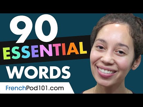 90 French Words You'll Hear in Conversations!