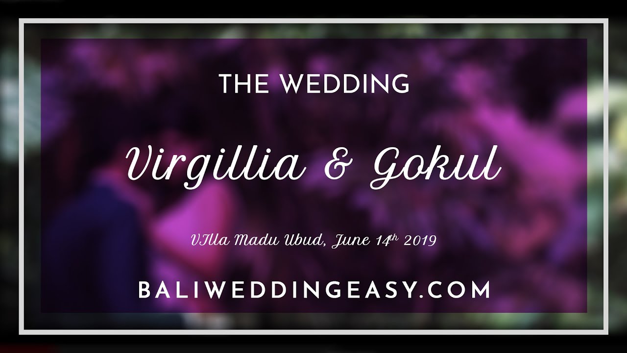 BWE Wedding Highlight: Virgilia & Gokul
