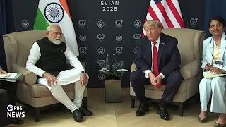 WATCH: Trump says U.S. and India 'very close' to trade deal, calls Modi 'very tough'