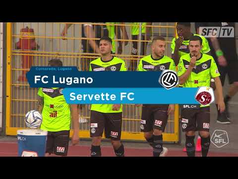Highlights : FC Lugano - Servette FC 3-1 - 31.07.2020