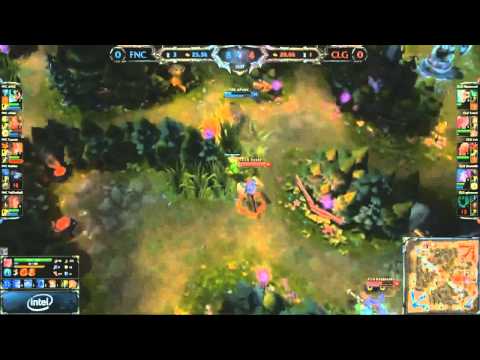 xPeke Insane Escape with Nidalee Vs CLG HD