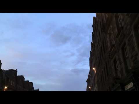 Edinburgh tattoo 2011 flyby Typhoon afterburner