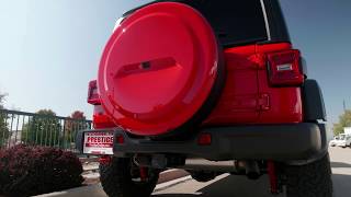 Boomerang Rigid Tire Covers for the Jeep® JL Wrangler (w/ back-up camera)