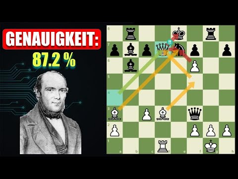 Das Spektakulärste Damenopfer! 👑🔥 KI Analyse von Anderssen vs  Dufresne 1852