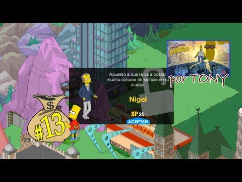 Los Simpson Springfield "Trabajillos, Cap. 13 - Nigel y el MoHo House" por Tony