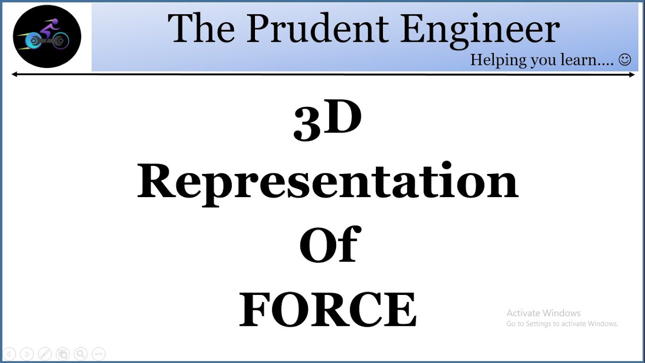 Module 3 || 3D Force Representation || Basics of Engineering Mechanics ||