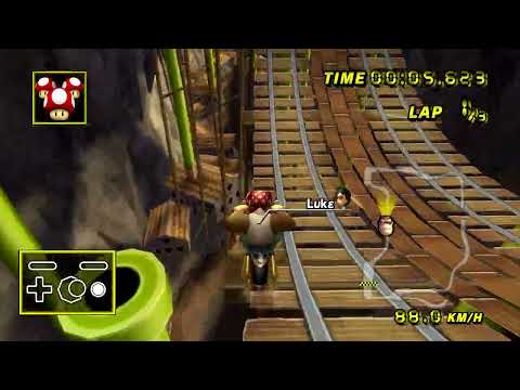 【MKW WR】Wario's Gold Mine (No Glitch) - 1:49.934 - Logan